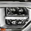 For 2018-2020 Toyota Tundra Pickup DRL Tube Bar LED Chrome Headlight Driver Left