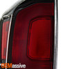 For 2020-2022 Toyota Tacoma TRD Pro Tail Brake Light Black Bezel Trim Passenger
