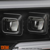 For 2009-2014 Ford F150 Triple Projector Full Led Headlights lights Left + RIght