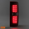 For 2009-2014 Ford F150 [Full LED] Projector Black Headlights+ LED Red TailLight