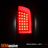 For 2016-2022 Toyota Tacoma Black Tail Light Pair Full LED Signal C-Tube Parking
