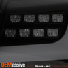 For 08-17 Mitsubishi Lancer Evolution LED Black Smoke TailLamp Sequential Signal