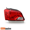 For 2014-2020 Chevy Impala Sedan 4Door Chrome Red Tail Light Outer Driver Left