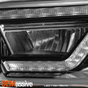 Fit 16-23 Toyota Tacoma SR SR5 LED Light Tube Headlights & Tail Lamps - Black