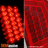 Fit 16-23 Toyota Tacoma SR SR5 LED Light Tube Headlights & Tail Lamps - Black