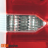 For 2015-2020 Chevy Suburban Tahoe LED Running Chrome Red TailLight Outer Driver
