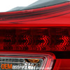 For 2018-2022 Honda Accord Sedan LED Chrome Red Clear Tail Light Outer Passenger
