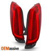 For 2013-2017 Cadillac XTS [LED Bar] Running Brake Turn Signal Tail Lights Pair