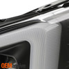 For 2015-2020 Subaru WRX STI Halogen Black Headlights w/ Sequential Switchback