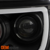 For 2005-2011 Toyota Tacoma Pickup LED Light Tube Projector Black Bazel Headlights