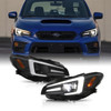 For 15-20 Subaru WRX Procjector LED Upgrade Sequential Switchback Headlights