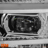 For 2014-2018 GMC Sierra FULL LED Headlights w/DRL Led Light bar Left+Right 14-18