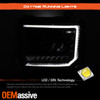 For 2014-2018 GMC Sierra FULL LED Headlights w/Sequential Turn Signal light 14-18