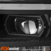 For 2014-2018 GMC Sierra FULL LED Headlights w/Sequential Turn Signal light 14-18