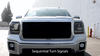 For 2014-2018 GMC Sierra FULL LED Headlights w/Sequential Turn Signal light 14-18