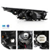 For 2017-2019 Toyota Highlander LE XLE Projector Headlight Driver [Non LED DRL]