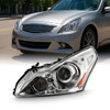 For 10-13 G37 / 11-12 G25 4-Door [HID/Xenon] Projector Chrome Headlight Driver