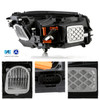 For 2016-2019 Mercedes-Benz W253 GLC Halogen Full LED Projector Headlights Pair