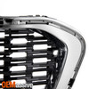 For 2014-2015 Chevy Malibu 2016 Limited Front Lower Bumper Grille Chrome / Black