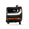 For 2016-2018 Chevy Silverado 1500 [HID/Xenon] Projector Black Headlight Driver