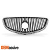 For 2012-2017 Buick Verano Front Bumper Upper Center Grille Chrome/Black Molding