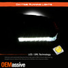 For 2016-2020 Dodge Durango Halogen Black Projector Headlight Driver w/ LED DRL