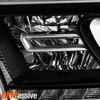 For 2016-2020 Dodge Durango Halogen Black Projector Headlight Driver w/ LED DRL