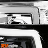 For 2005-2011 Toyota Tacoma TRD LED C-Light Bar Projector Chrome Headlight Pair