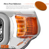 For 2010-2013 Toyota 4Runner [C-Tube Bar] LED Parking Chrome Headlights Pair L+R
