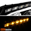 For 2015-2018 Mercedes-Benz W205 C-Class OE Full Led Headlights (Halogen Fit)