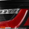 For 12-15 BMW F30 3-Series Sedan Full LED Black Tail Lights w/Sequential Signal