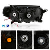 For 2010-2013 Toyota 4Runner C-Tube Bar Black Headlights Pair Left+Right 10-13