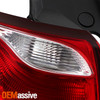 For 2018-2020 Chevy Equinox w/ Incandescent Chrome Red Tail Light Outer Driver