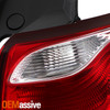 For 2018-2020 Chevy Equinox w/Incandescent Chrome Red Tail Light Outer Passenger