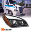 Fits 2018-2024 Freightliner Cascadia OE Full-LED Black Headlights - Right