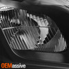 Fits 2018-2024 Freightliner Cascadia OE Full-LED Black Headlights - Right
