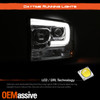 For 05-07 Ford F-250 350 450 550 Super Duty LED Projector Headlights Housing