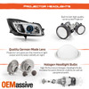Fit 2011-2013 Buick Regal LED DRL Projector Headlights Lights Lamps Left + Right
