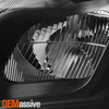 Fit 18-23 Freightliner Cascadia OE Full-LED Headlights Housing - Pair Assembly