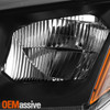 Fit 18-23 Freightliner Cascadia OE Full-LED Headlights Housing - Pair Assembly