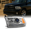 Fit 2013-2015 Ram OE Headlights w/ LED DRL - Left Driver Light Lamps 13 14 15