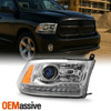 Fit 2013-2015 Dodge Ram OE Projector Headlights Light Lamp  - Right Passenger