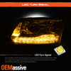 Fit 2013-2015 Dodge Ram OE Projector Headlights Light Lamp  - Right Passenger