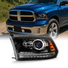Fit 13-15 Ram 1500 / 2500 /3500 OE Projector Headlights LED DRL - Left Driver