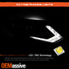 For 2017-2019 Nissan Rogue [Halogen Type] Chrome Headlight Passenger w/ LED DRL