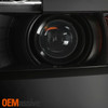 For 15-19 Chevy Silverado 2500HD 3500HD Black OE Style Headlights Replacement
