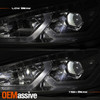 For 2015-2018 Ford Focus Full LED Projector Headlights Light w/Sequential Tube