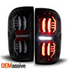 For 14-18 Silverado 1500 2500HD 3500HD 3D LED DRL Halogen Black Smoke Tail Light