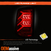 For 2009-2018 Dodge Ram 1500 2500 3500 Full LED Chrome Tail Lamp Pair Left+Right