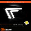 For 2011-2013 Durango Sequential Led Signal Projector Headlights w/LED Light Bar